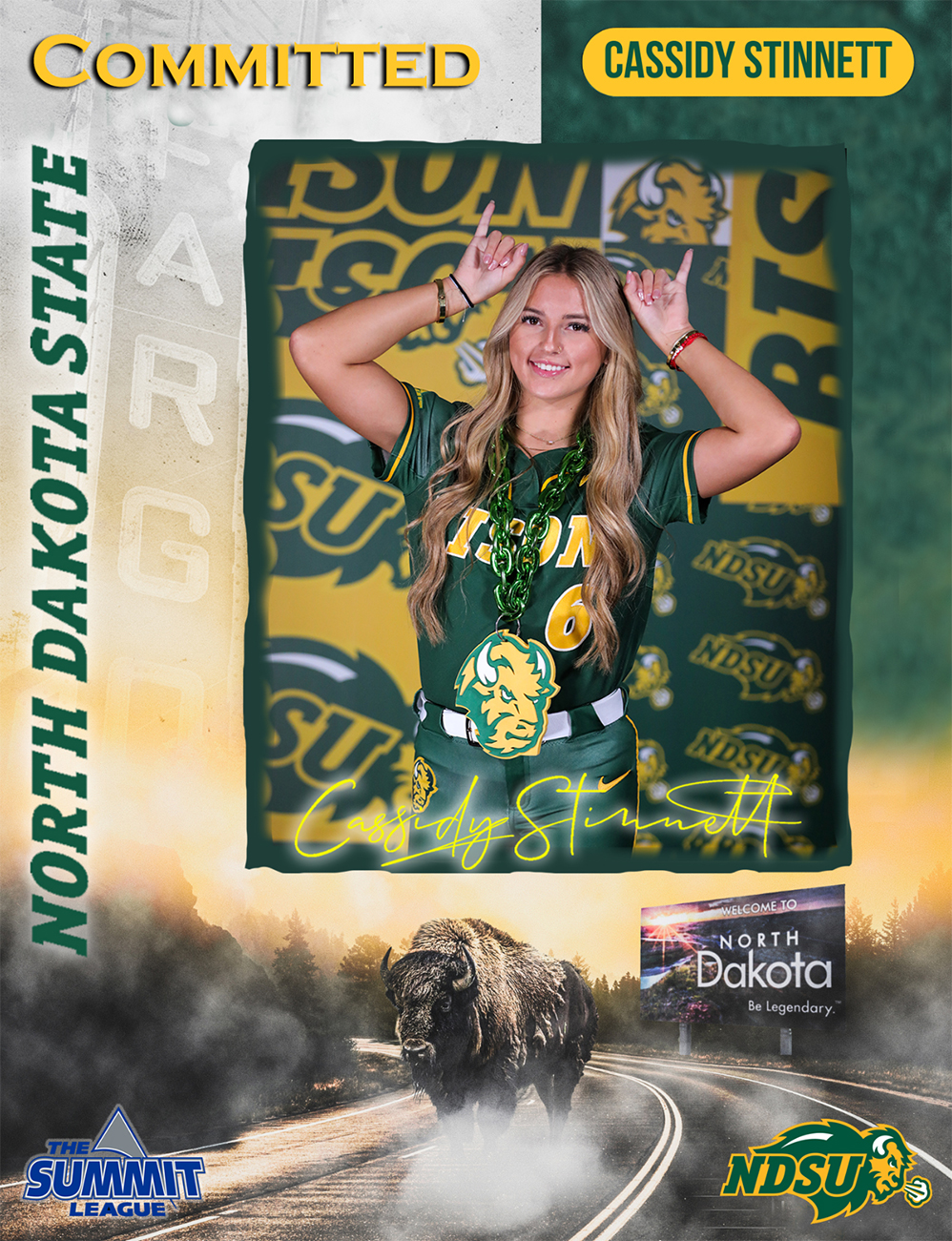 North Dakota State University Signee Cassidy Stinnett